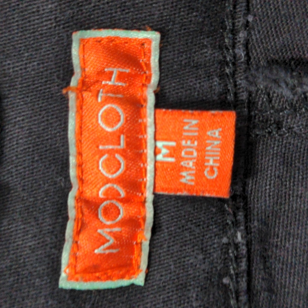Modcloth Women's Pants Size Medium Black Front Seam Detail Skinny - Picture 6 of 9